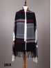 Striped Blanket Scarf w/ Tassels Striped Blanket Scarf w/ Tassels